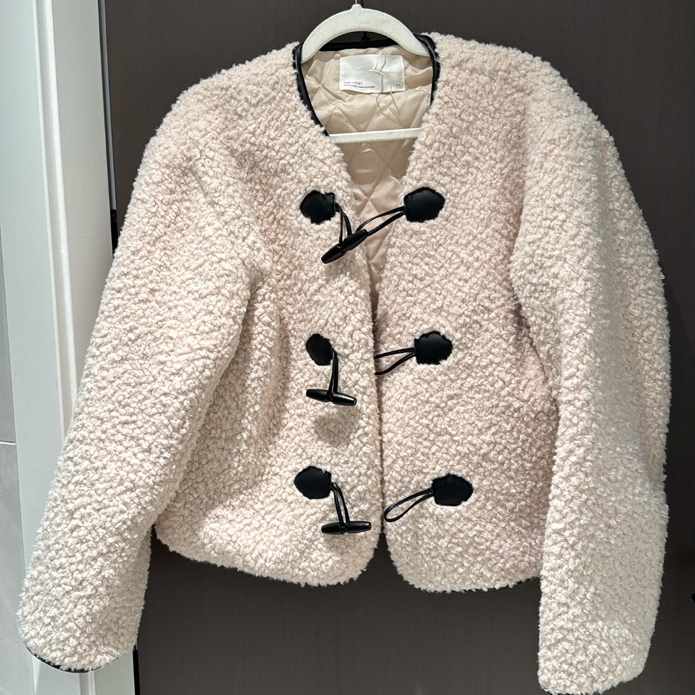 Oak + Fort Sherpa Coat